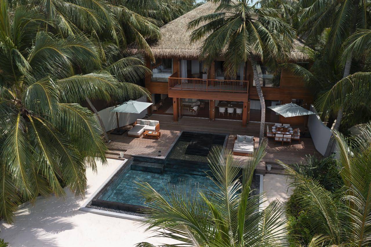 Two Bedroom Beach Pavilion with Pool, Huvafen Fushi Maldives